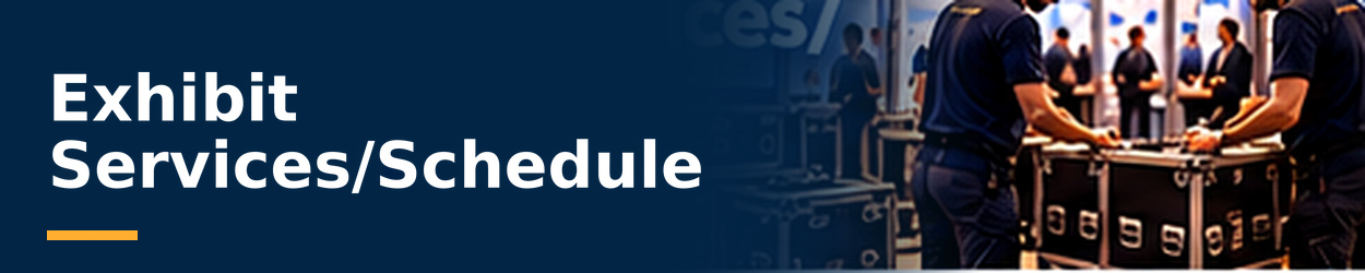 Exhibit Services Schedule